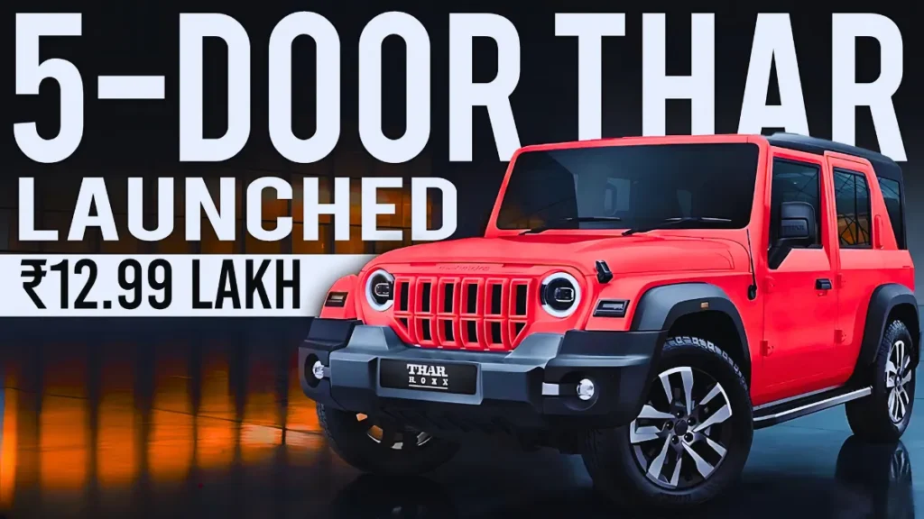 Mahindra Thar Rox 2025